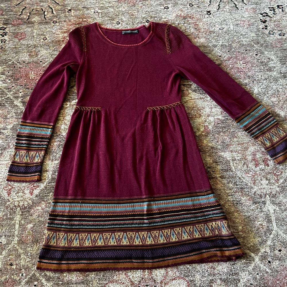 Peruvian Commection sweater dress, Small
